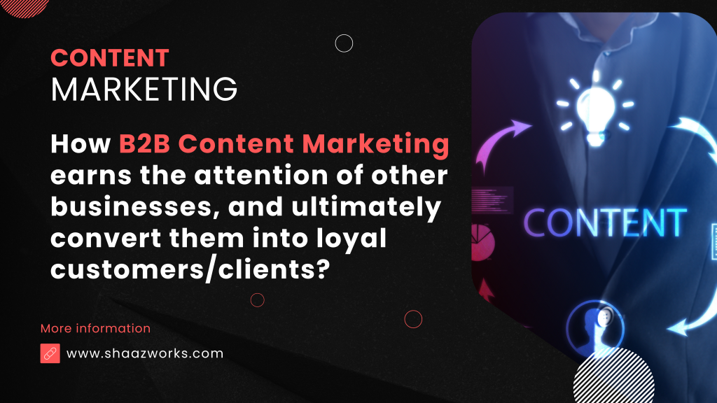 How content marketing benefits for B2B?